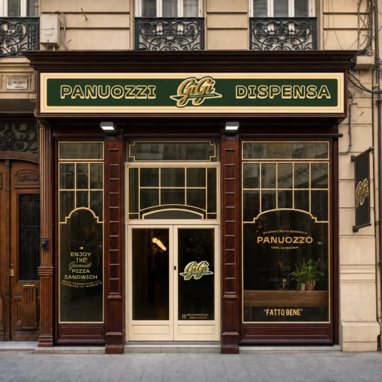 Fachada de GIGI Panuozzeria en Valencia